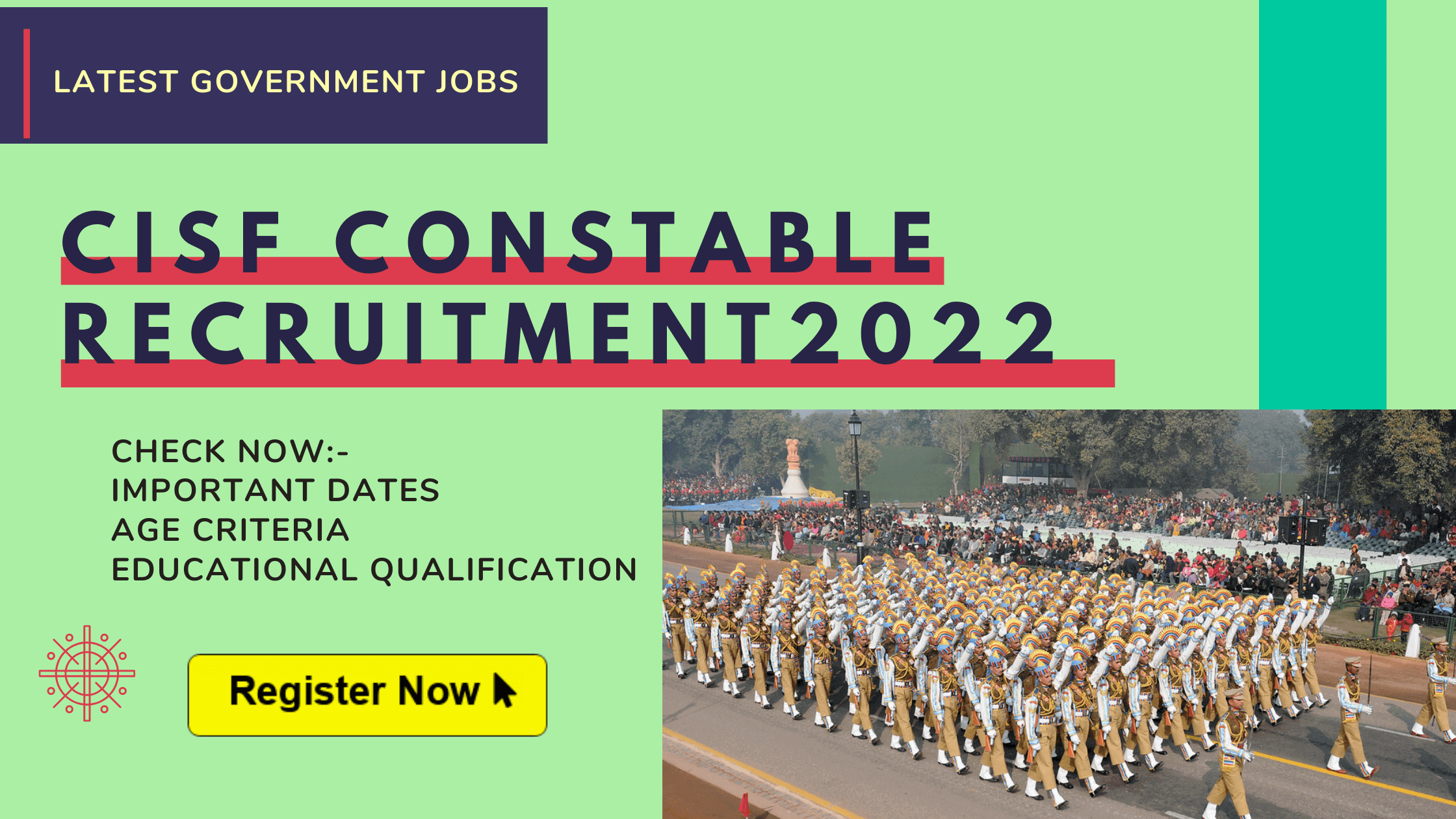 cisf constable recruitment 2022 latest government jobs 2022