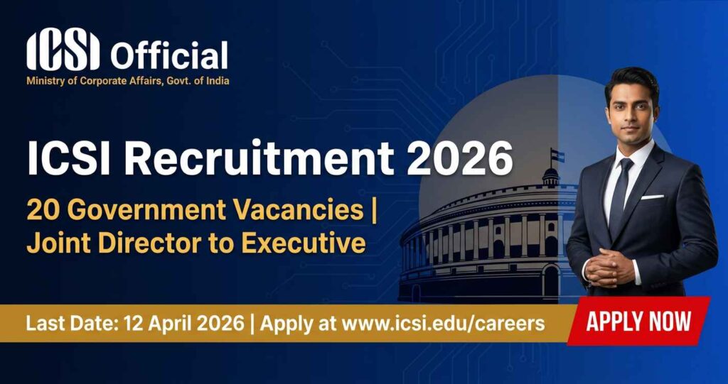 ICSI recruitment 2026